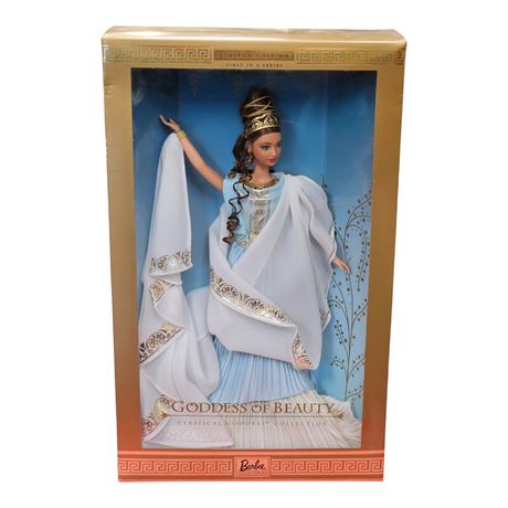 2000 Mattel Goddess Of Beauty Barbie, In Original Box