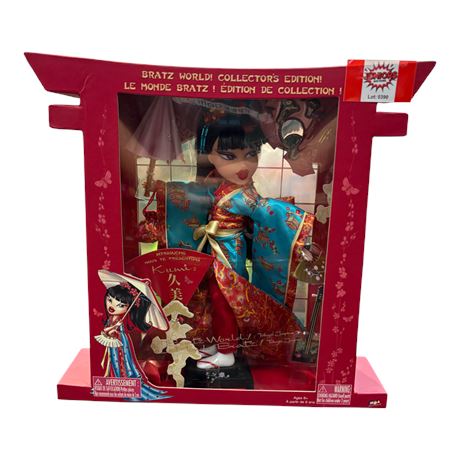 2001 Sealed Mga  Bratz World Tokyo Kumi Doll, In Original Box