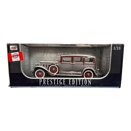 Anson 1:18 Die Cast Metal Prestige Edition 1931 Peerless, In Original Box