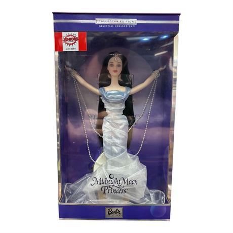 2000 Mattel Midnight Moon Princess Barbie, In Original Box