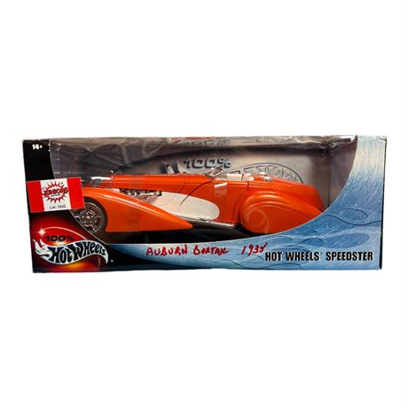 Hot Wheels 1:18 Die Cast Metal Speedster, In Original Box