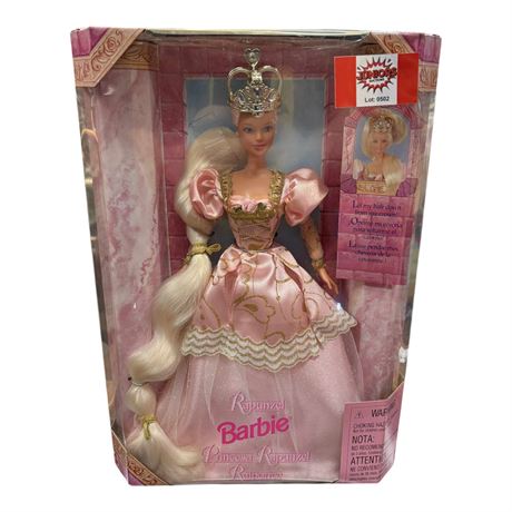 1997 Mattel Rapunzel Barbie, In Original Box