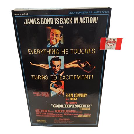 2003 James Bond Goldfinger Sean Connery As James Bond Action Figure