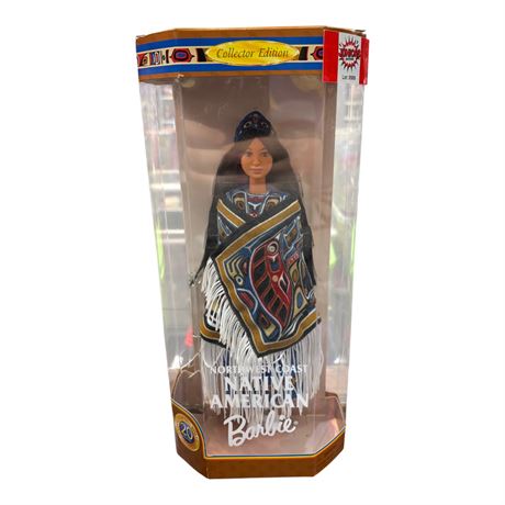 1999 Mattel Dolls Of The World Northwest Coast Native American Barbie
