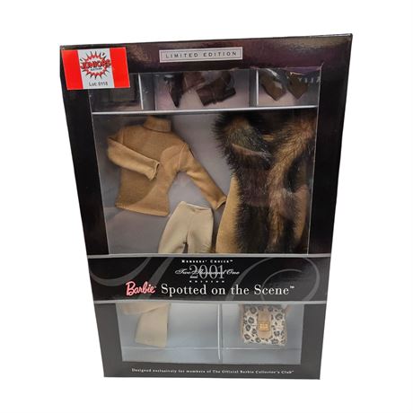 2000 Mattel Barbie Spotted On The Scene Outfit Set, In Original Box