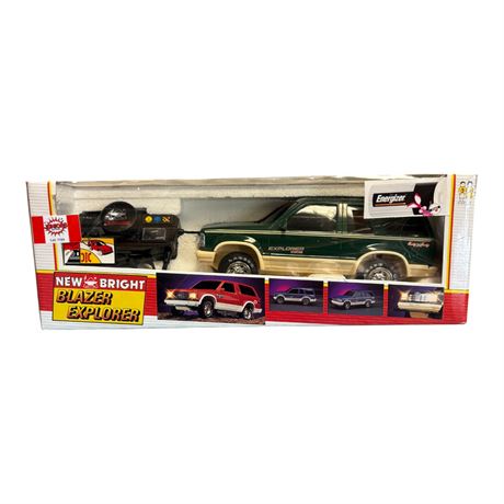 New Bright Remote Control Blazer Explorer, In Original Box