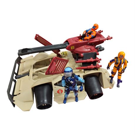 1990 G.I. Joe Cobra Rage With Figures & Instructions
