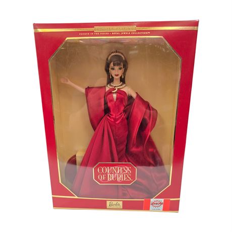 2000 Mattel Countess Of Rubies Barbie, In Original Box