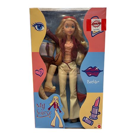 2002 Mattel My Scene Barbie Doll, In Original Box