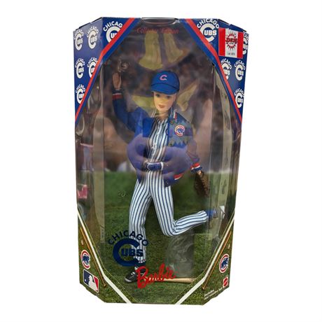 1999 Mattel Chicago Cubs Barbie, In Original Box