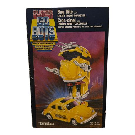 1984 Tonka Super Go Bots Bug Bite, In Original Box