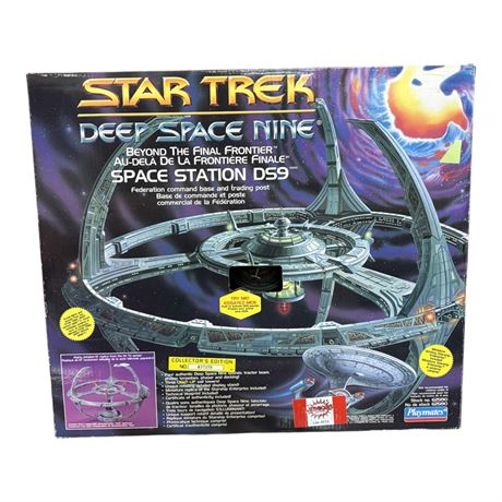 1994 Playmates Star Trek Deep Space Nine Space Station Ds9, In Original Box