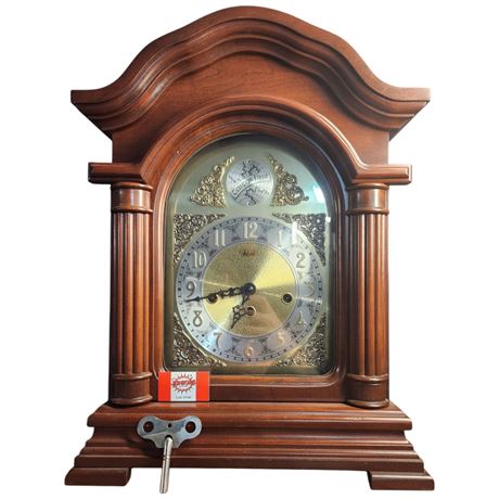 Tempus Fugit Mantle Clock With Key