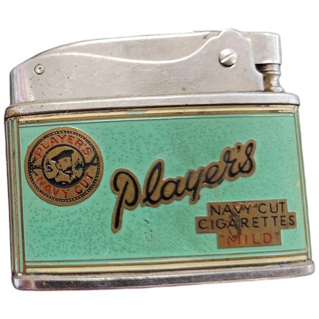 Vintage Players Cigarette Advertising Lighter