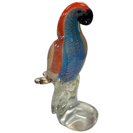 Art Glass Parrot