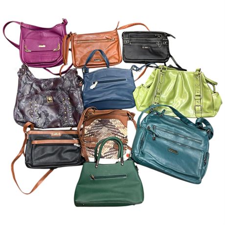 10 Assorted Purses