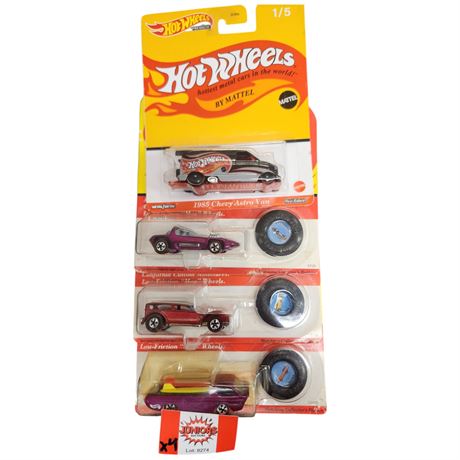 4 Hot Wheels Red Lines