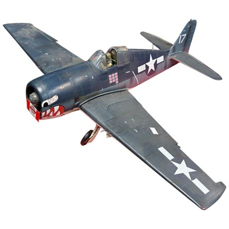 Vintage WWII Model Fighter Plane