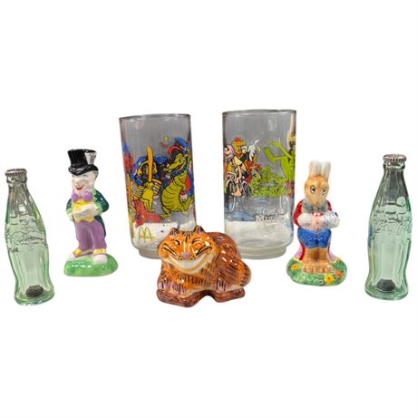 Assorted Glass & Porcelain Collectibles