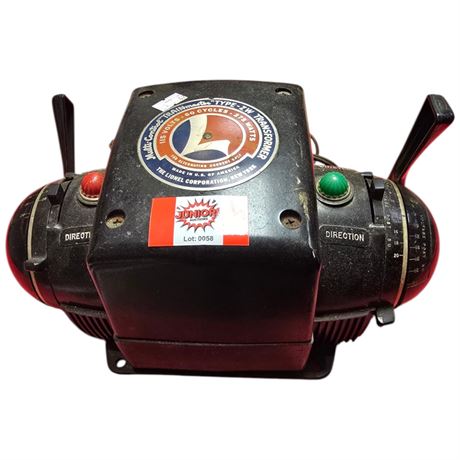 Vintage Lionel 115 Volt Type Zw Transformer