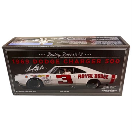 1:24 Die Cast Buddy Bakers #3 1969 Dodge Charger 500