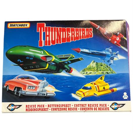 Vintage Matchbox Thunderbird Set, In Original Box