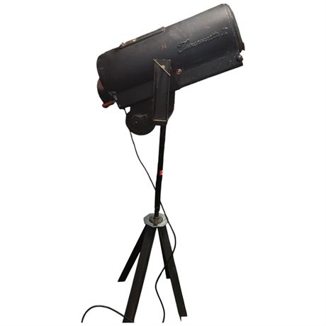 Vintage Trouperette Ii Stage Light On Stand, Working