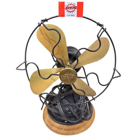Vintage Star Brite Desktop Fan, Working
