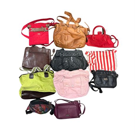 10 Assorted Purses