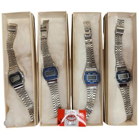 4 Vintage Vogue Watches In Original Cases