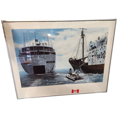 Framed Print "Leviathans" By Robert Stacey