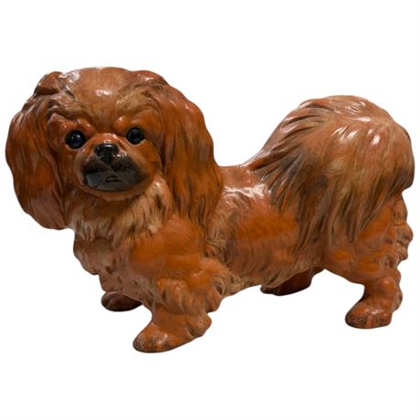 Vintage Porcelain Dog