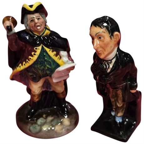 Pair Of Porcelain Royal Doulton Figurines