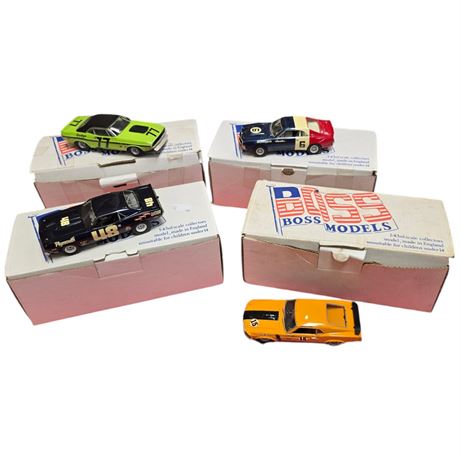 4 Boss Models 1:43, In Original Boxes