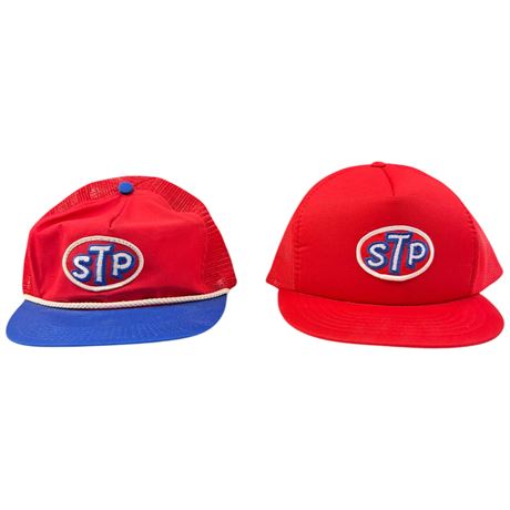 2 Vintage Stp Snap Back Hats