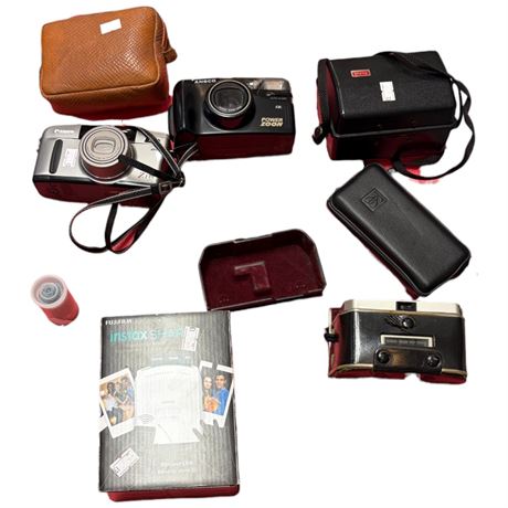 Assorted Vintage Cameras