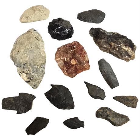 Large Assortment Of First Nations Artifacts