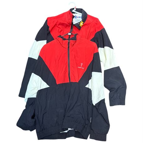 2 Vintage Kobe Pontiac Windbreaker Jacket