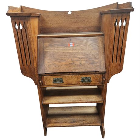 Vintage Arts & Crafts Writing Desk