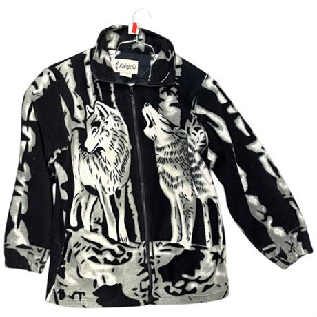 Vintage Kokopeli Fleece Jacket
