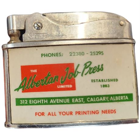 Albertan Job Press Advertising Lighter