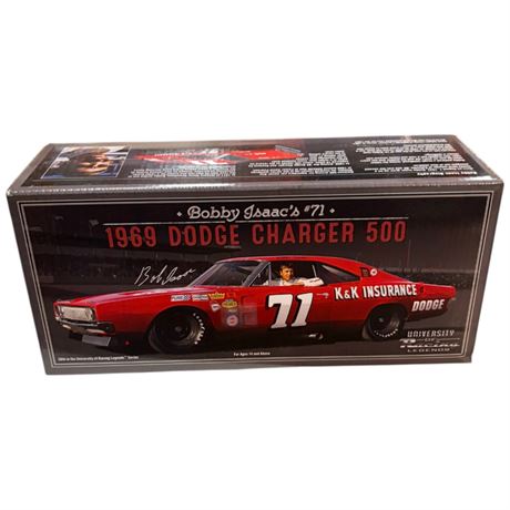 1:24 Die Cast Bobby Isaacs #71 1969 Dodge Charger 500