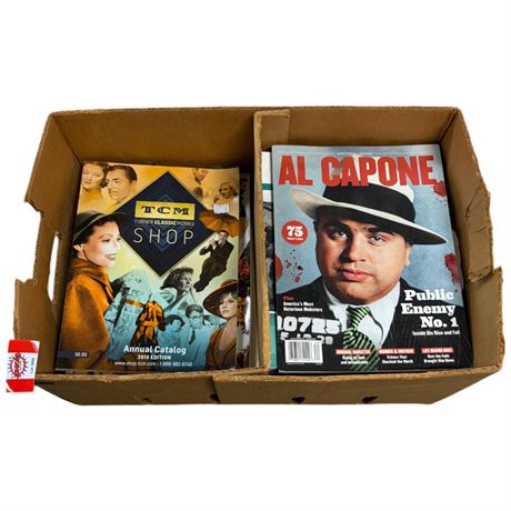 Large Assortment Of Magazine, Movies, Crime, Etc..