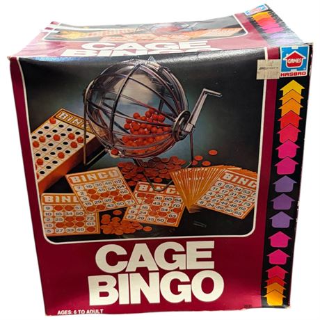 Vintage Caged Bingo, In Original Box