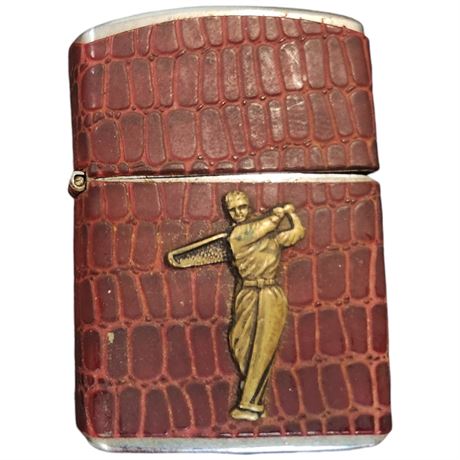 Auer Faux Leather Golf Lighter