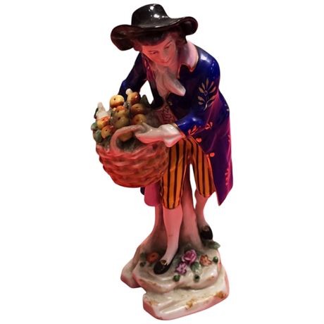19Th Century Dresden Porcelain Figurine