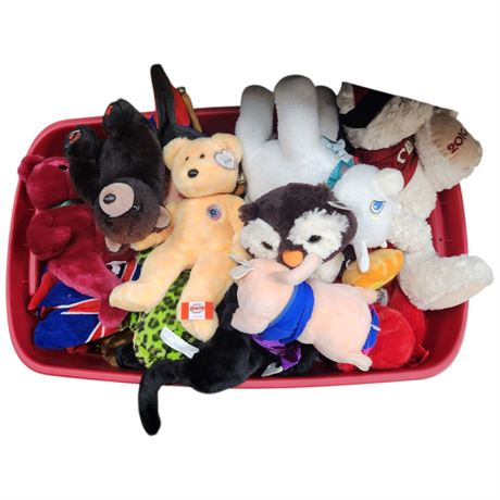 Assortment Of Vintage Plushies