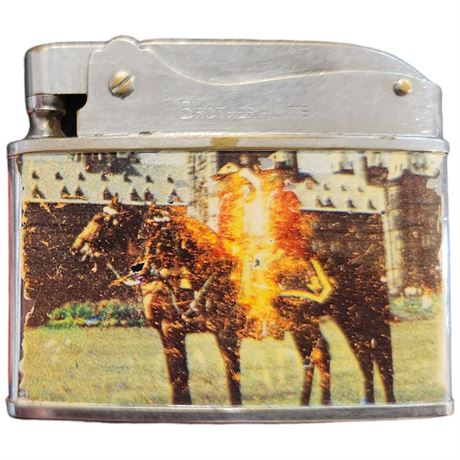 Vintage R.C.M.P. Advertising Lighter