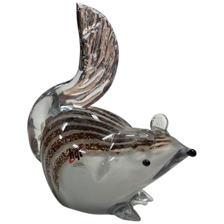Art Glass Squirrel