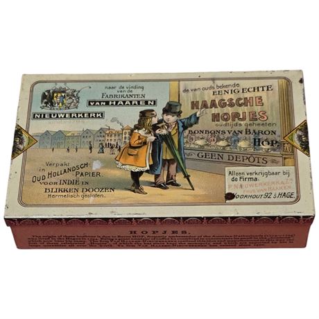 Vintage Nieuwerkerk Tobacco Pocket Tin